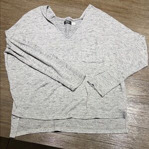 BDG Heather Gray Knit Top